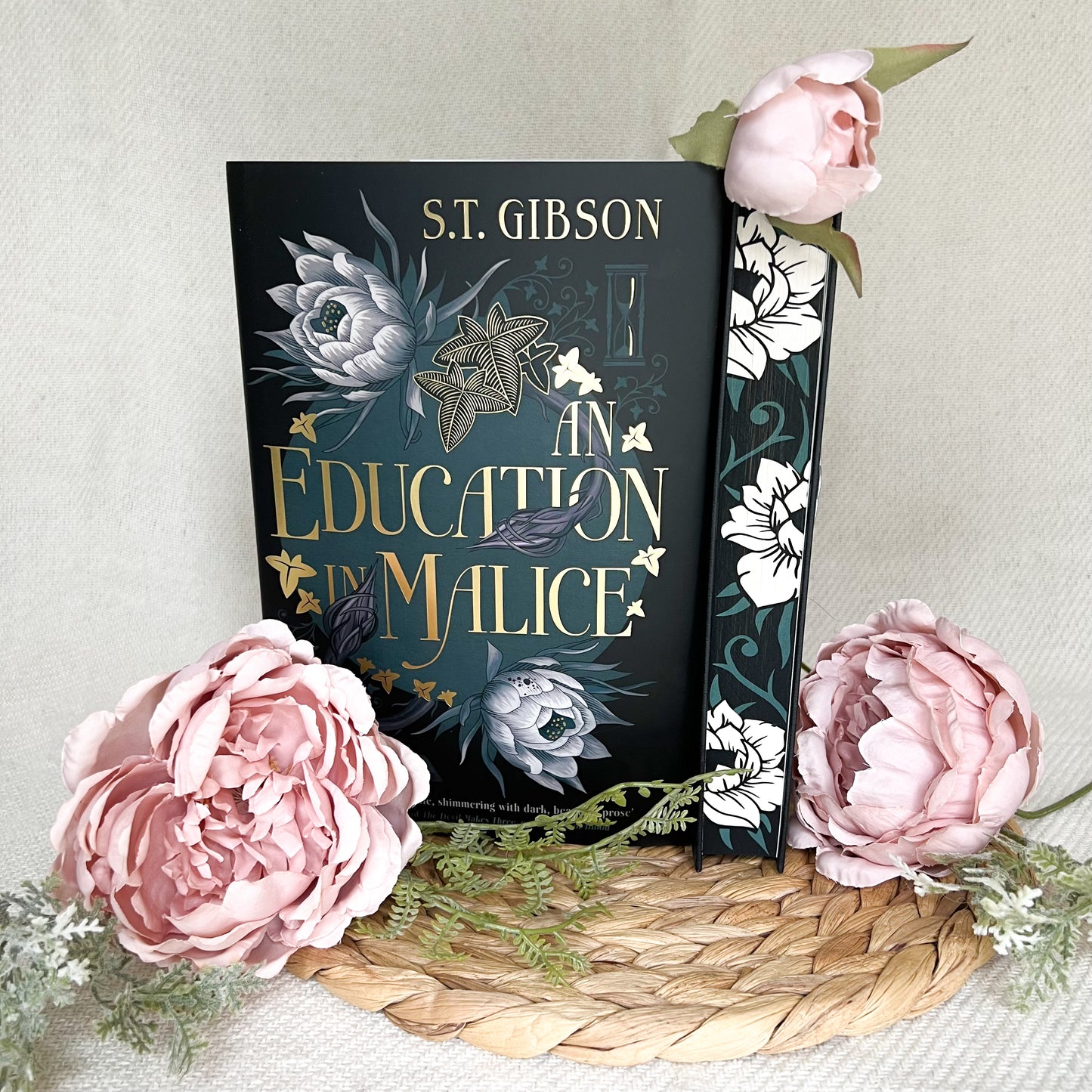 An Education in Malice Sprayed Edge Hardback (UK edition)