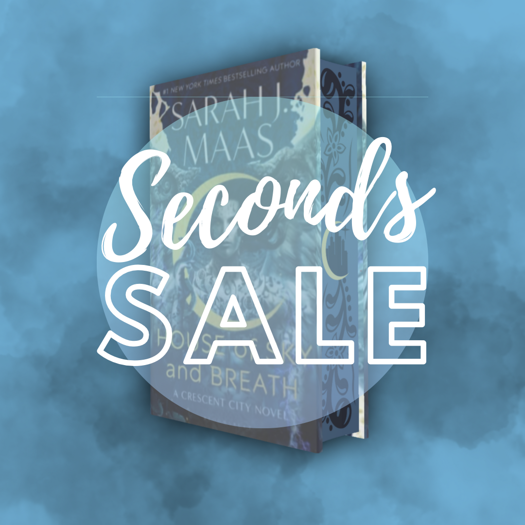 SECONDS SALE - House Of Sky And Breath Crescent City Sprayed Edge Hardback (UK edition)