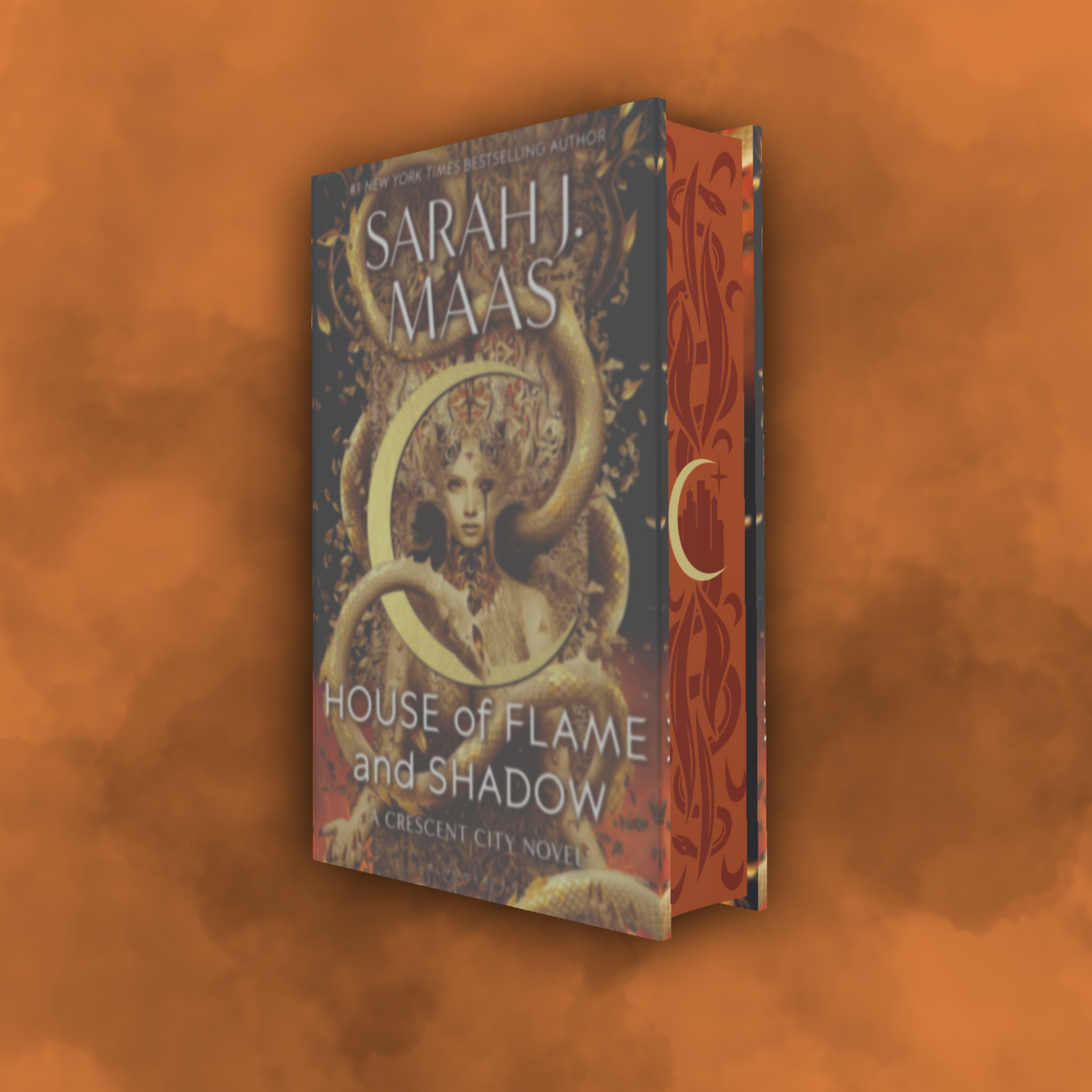 PREORDER - House of Flame and Shadow Crescent City Series Sprayed Edge Hardback (UK edition)