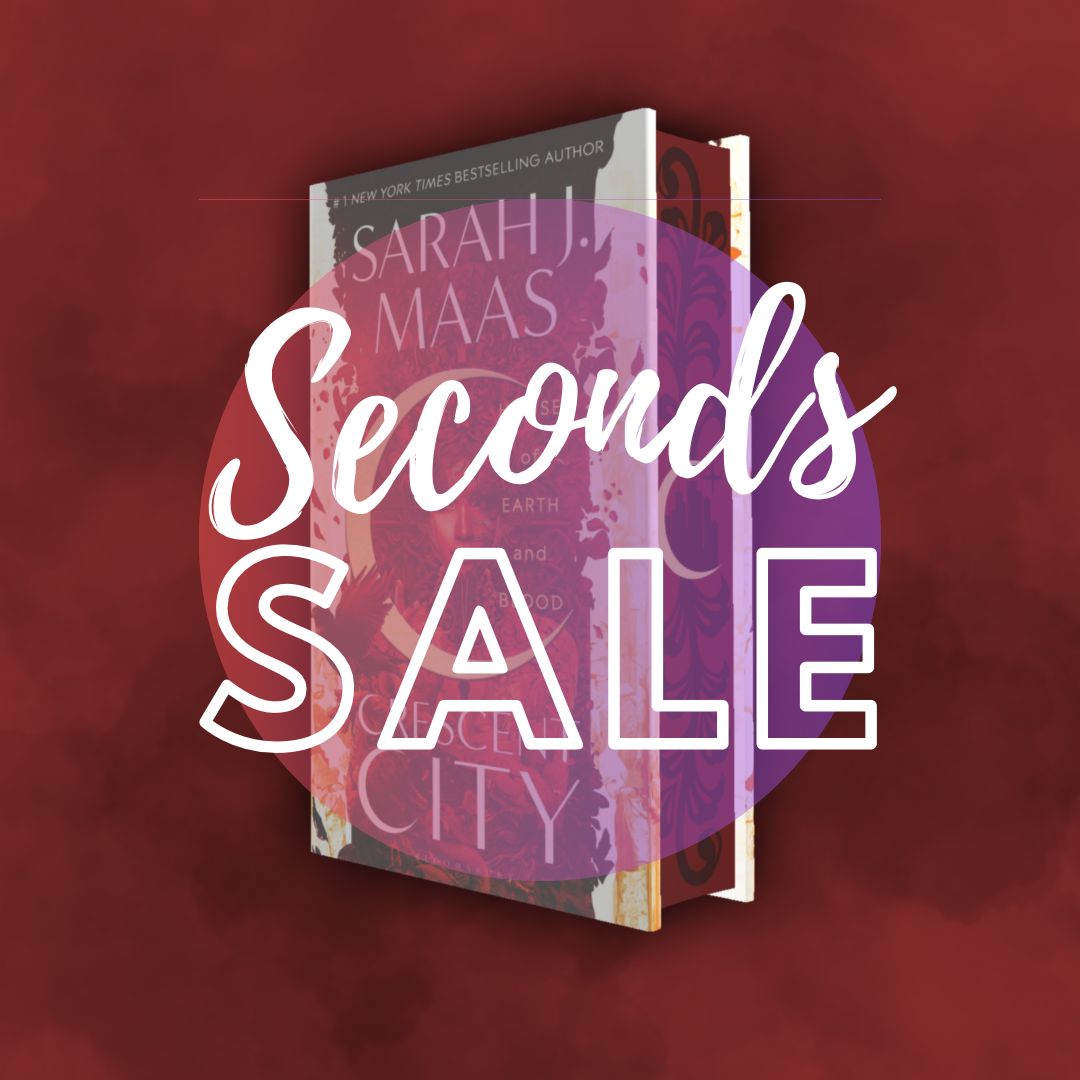 SECONDS SALE - House Of Earth And Blood Crescent City Sprayed Edge Hardback (UK edition)