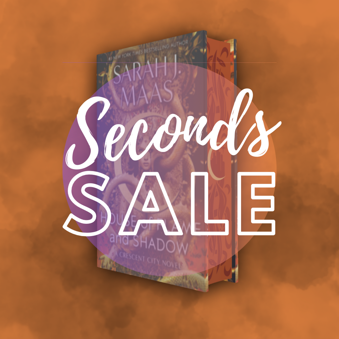 SECONDS SALE - House Of Flame And Shadow Crescent City Sprayed Edge Hardback (UK edition)