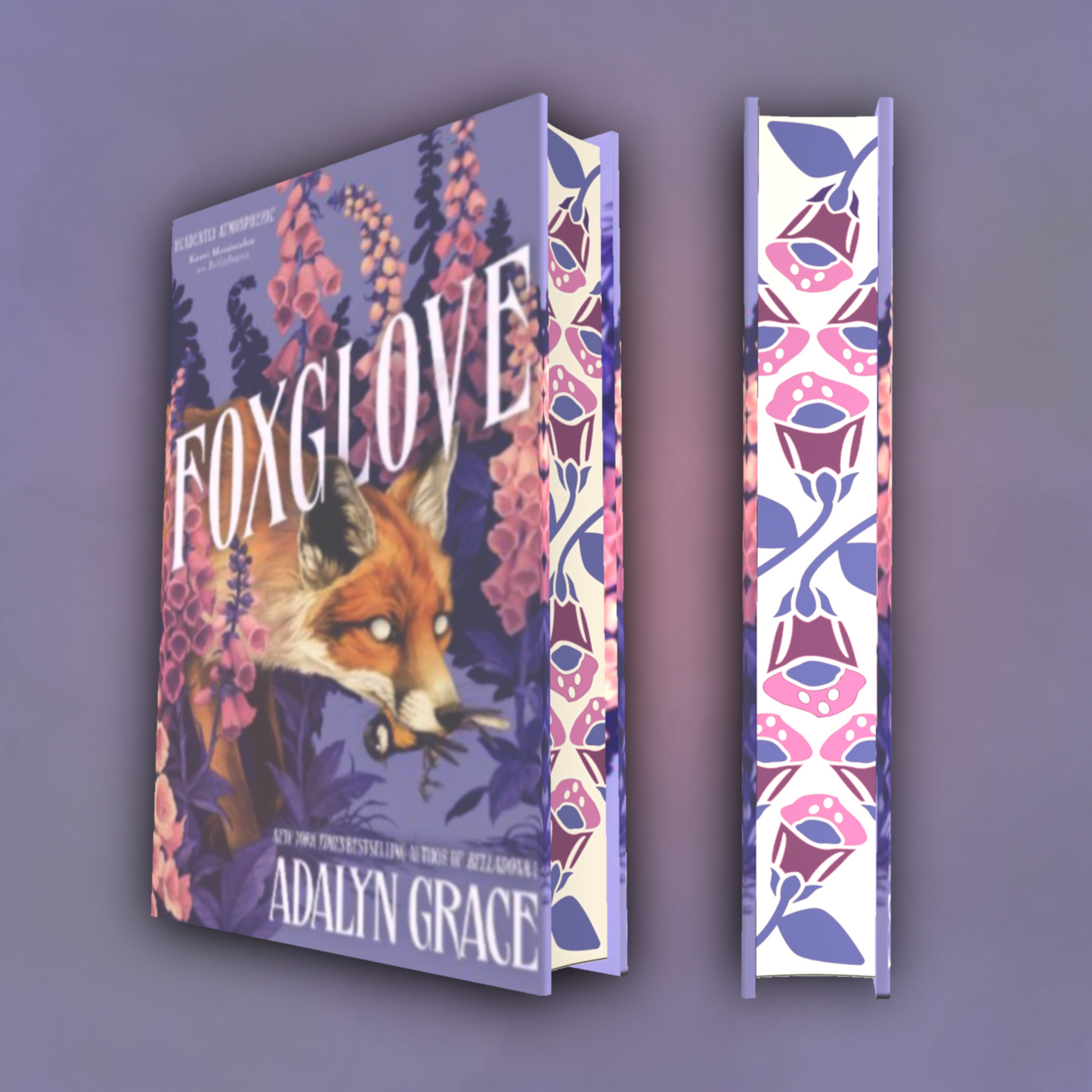 Foxglove Sprayed Edge Hardback (UK edition)