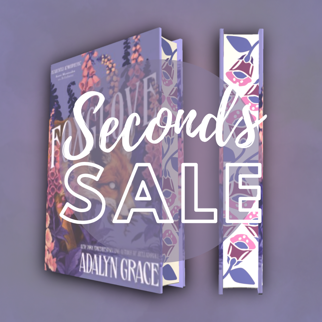 SECONDS SALE - Foxglove Sprayed Edge Hardback (UK edition)