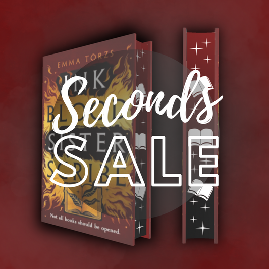 SECONDS SALE - Ink Blood Sister Scribe Sprayed Edge Hardback (UK edition)