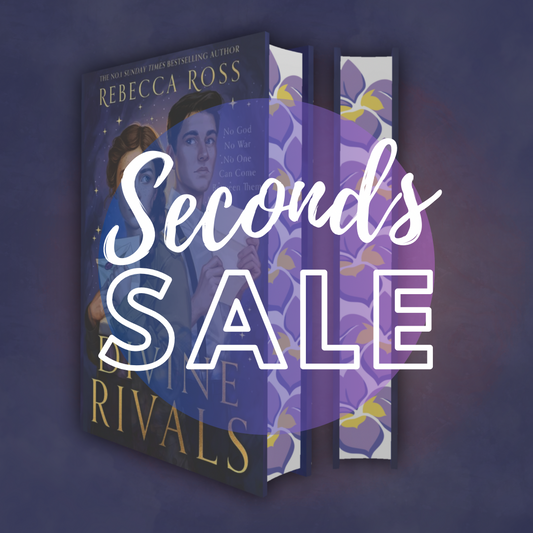 SECONDS SALE - Divine Rivals Sprayed Edge Hardback (UK edition)