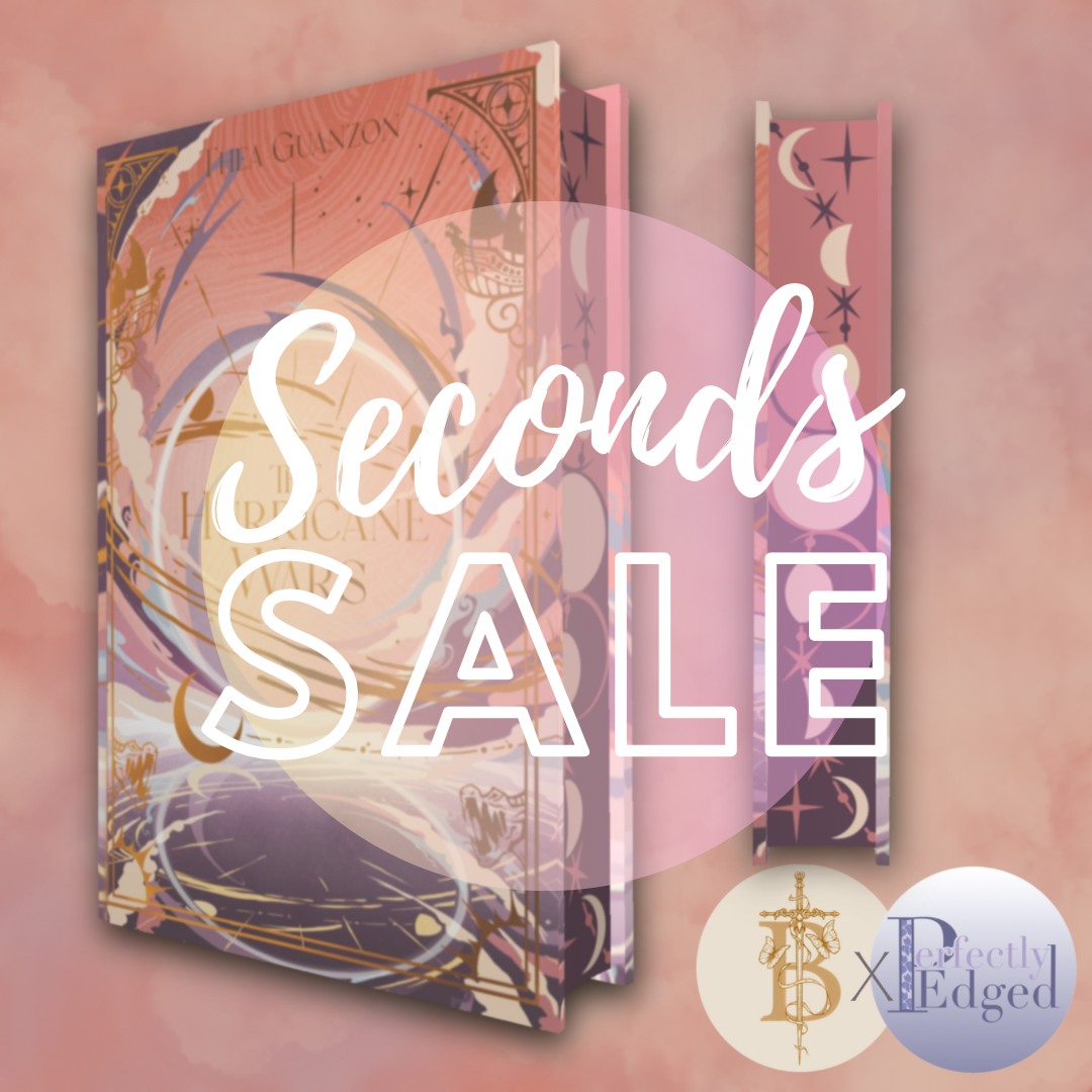 SECONDS SALE (PINK) - The Hurricane Wars Collaboration with Bluelyboo Hardback (UK edition)