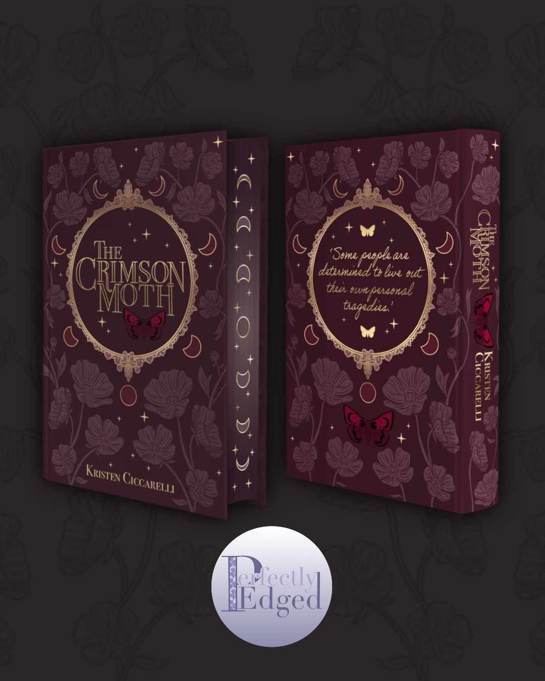 The Crimson Moth Duology by Kristen Ciccarelli BUNDLE DEAL (UK hardback)