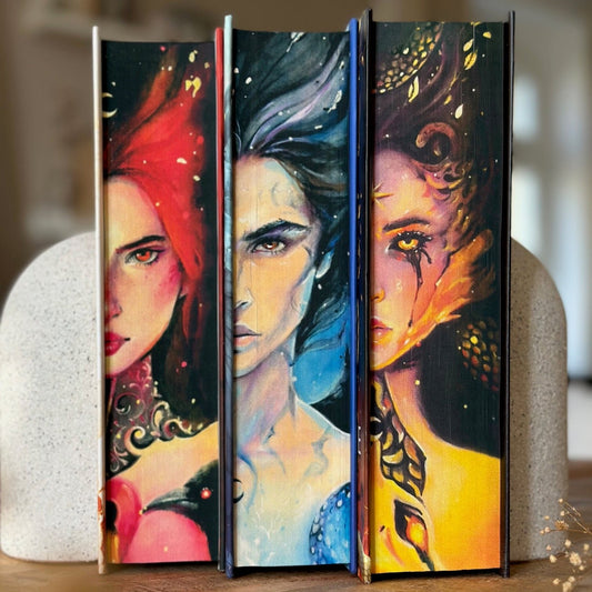 Hanna's Bookpaintings Crescent City Collaboration Bundle Deal Hardback (UK edition)